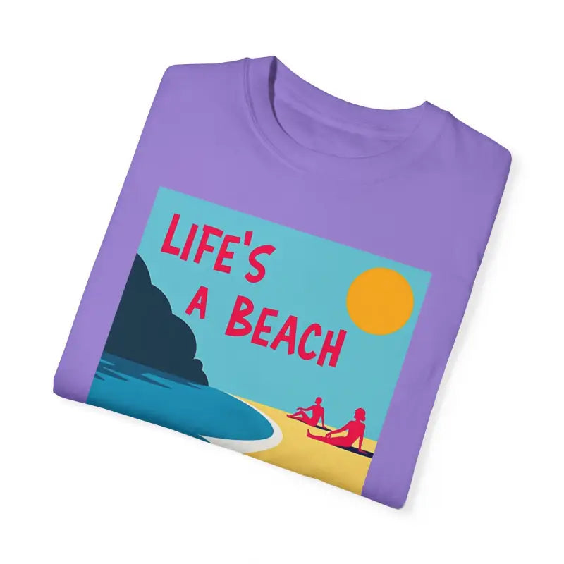 Ocean State Styles T Shirt Beach Scene Graphic Unisex