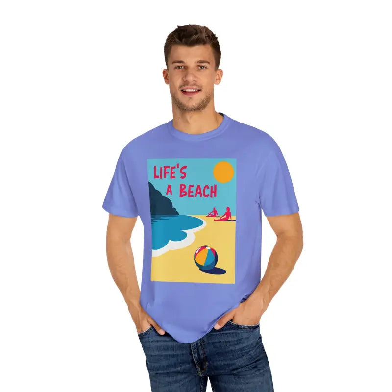 Ocean State Styles T Shirt Beach Scene Graphic Unisex