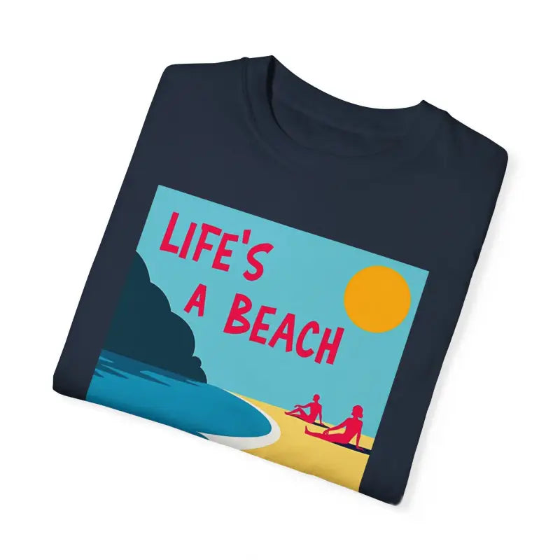 Ocean State Styles T Shirt Beach Scene Graphic Unisex