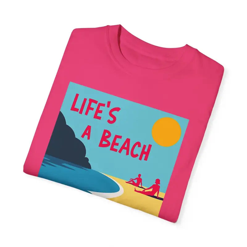 Ocean State Styles T Shirt Beach Scene Graphic Unisex