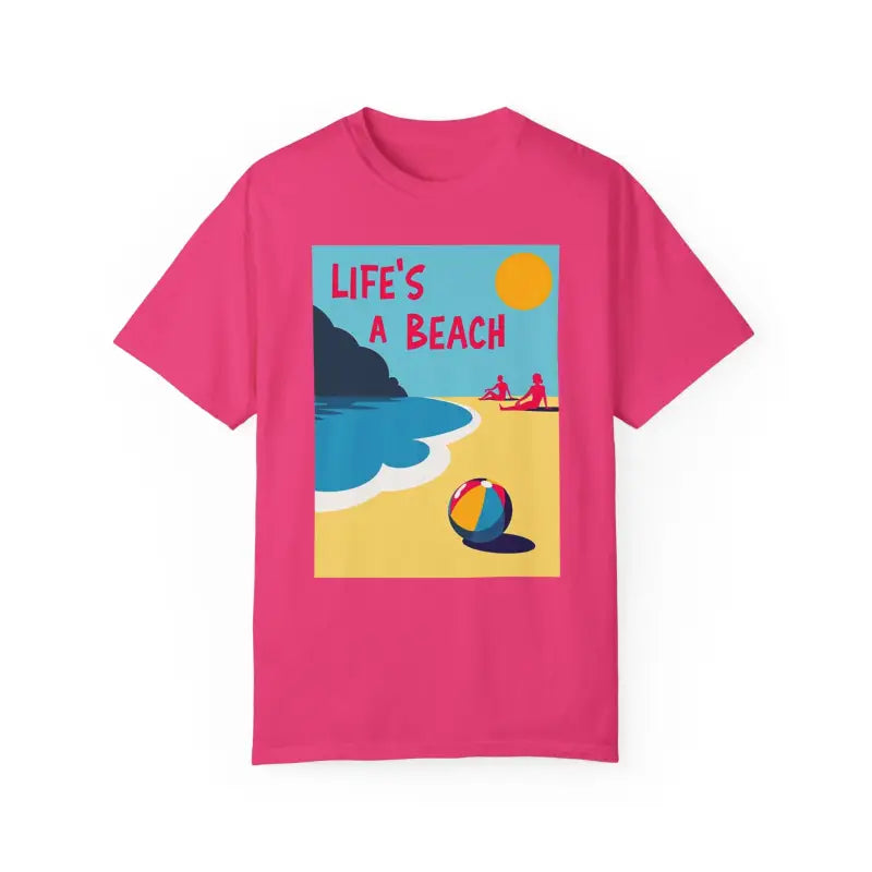 Ocean State Styles T Shirt Beach Scene Graphic Unisex