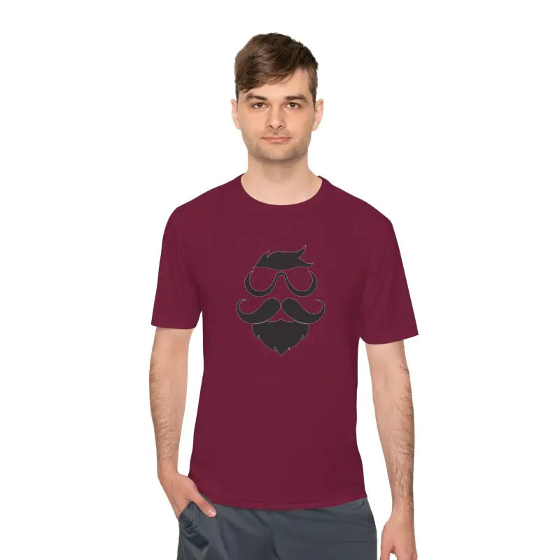Ocean State Styles T Shirt Beard Graphic Moisture Wicking