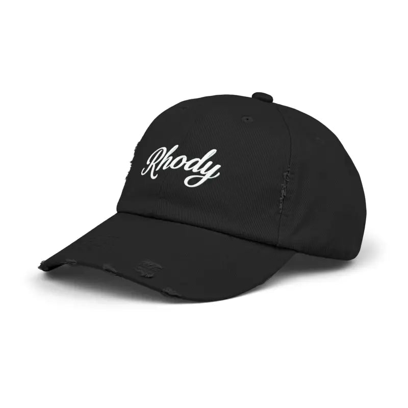 Ocean State Styles Baseball Cap Distressed Rhody Unisex