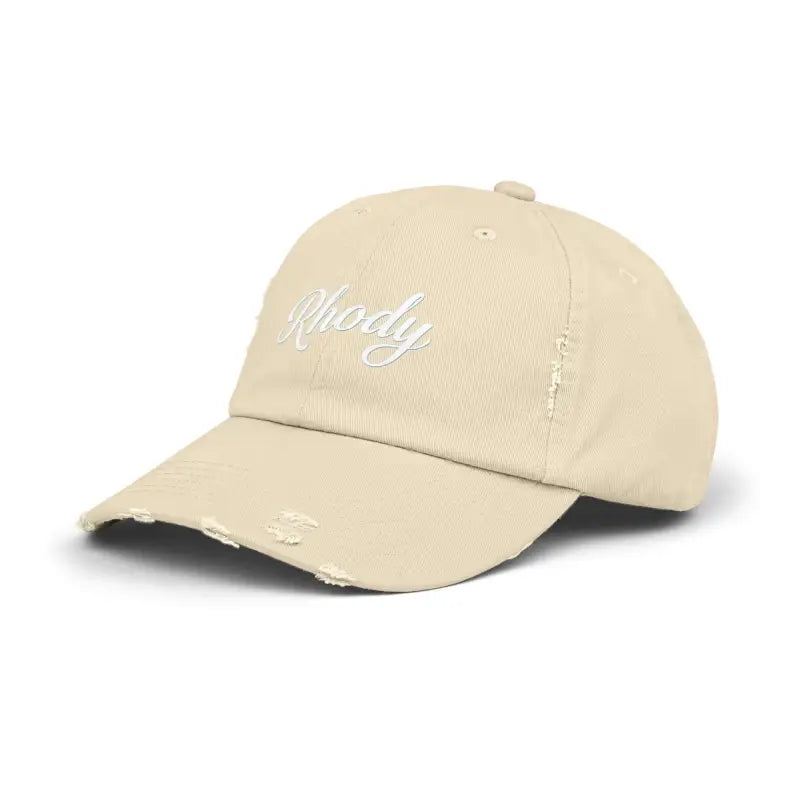 Ocean State Styles Baseball Cap Distressed Rhody Unisex
