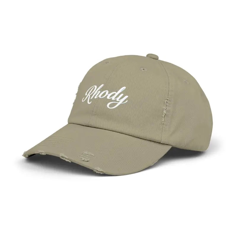 Ocean State Styles Baseball Cap Distressed Rhody Unisex