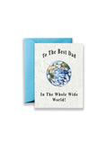 Earthly Embrace: Wildflower Seed Paper Card for Dad