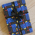 Big Beautiful Birthday Gift Wrapping Paper Roll