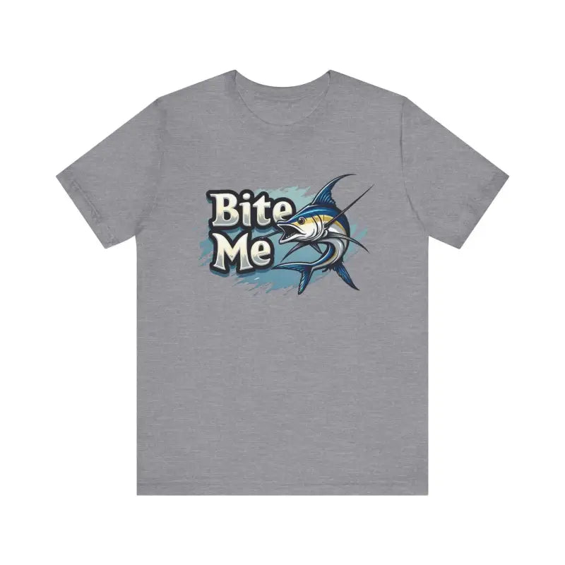 Ocean State Styles T Shirt Bite Me Fish Graphic Tee