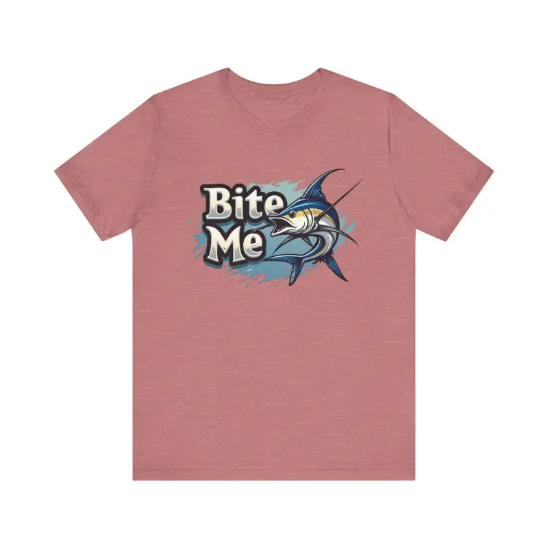 Ocean State Styles T Shirt Bite Me Fish Graphic Tee