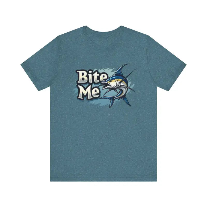 Ocean State Styles T Shirt Bite Me Fish Graphic Tee
