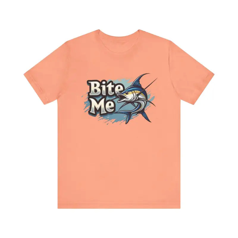 Ocean State Styles T Shirt Bite Me Fish Graphic Tee