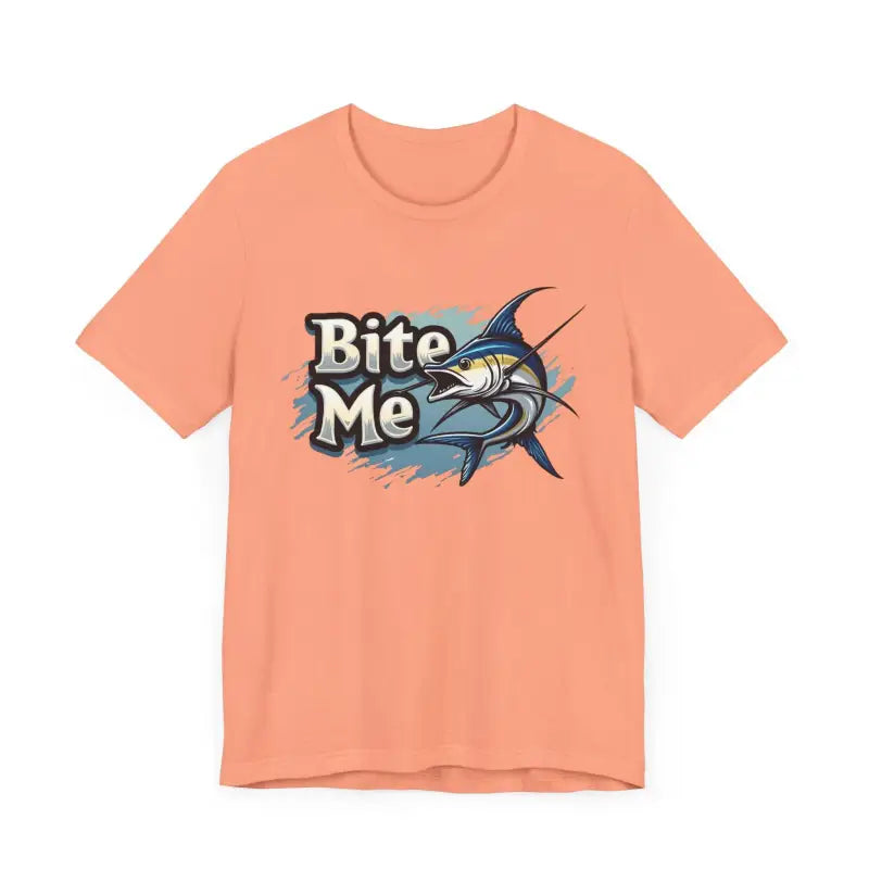 Ocean State Styles T Shirt Bite Me Fish Graphic Tee