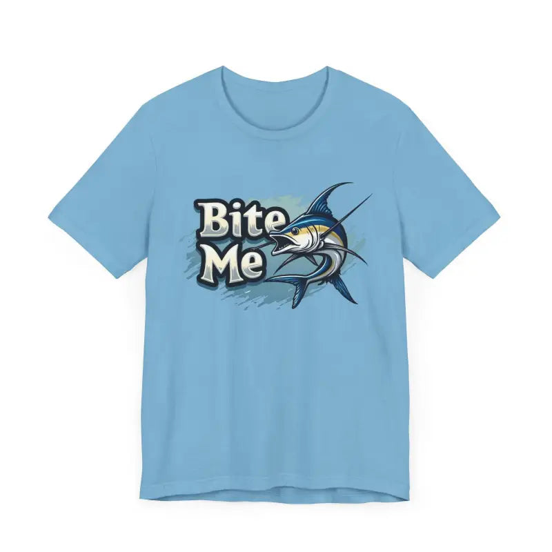 Ocean State Styles T Shirt Bite Me Fish Graphic Tee