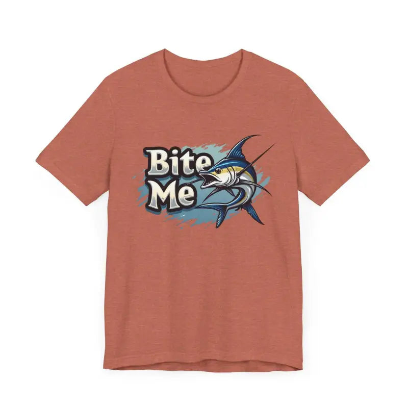 Ocean State Styles T Shirt Bite Me Fish Graphic Tee