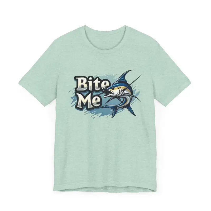 Ocean State Styles T Shirt Bite Me Fish Graphic Tee