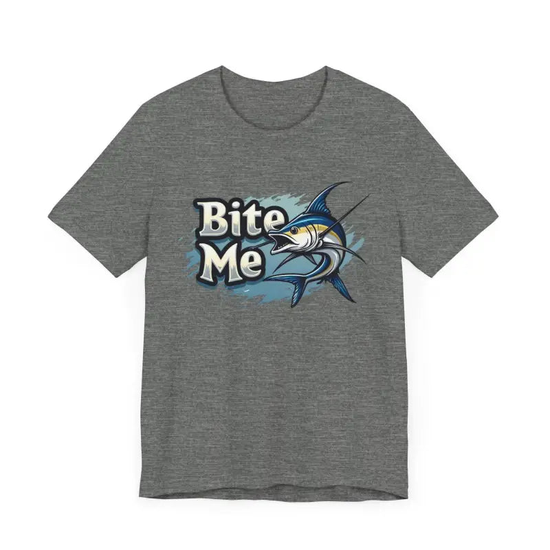 Ocean State Styles T Shirt Bite Me Fish Graphic Tee