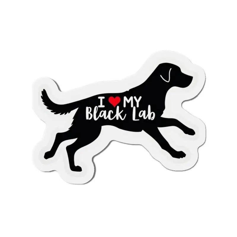 Ocean State Styles Magnet Labrador Silhouette For Dog Lovers