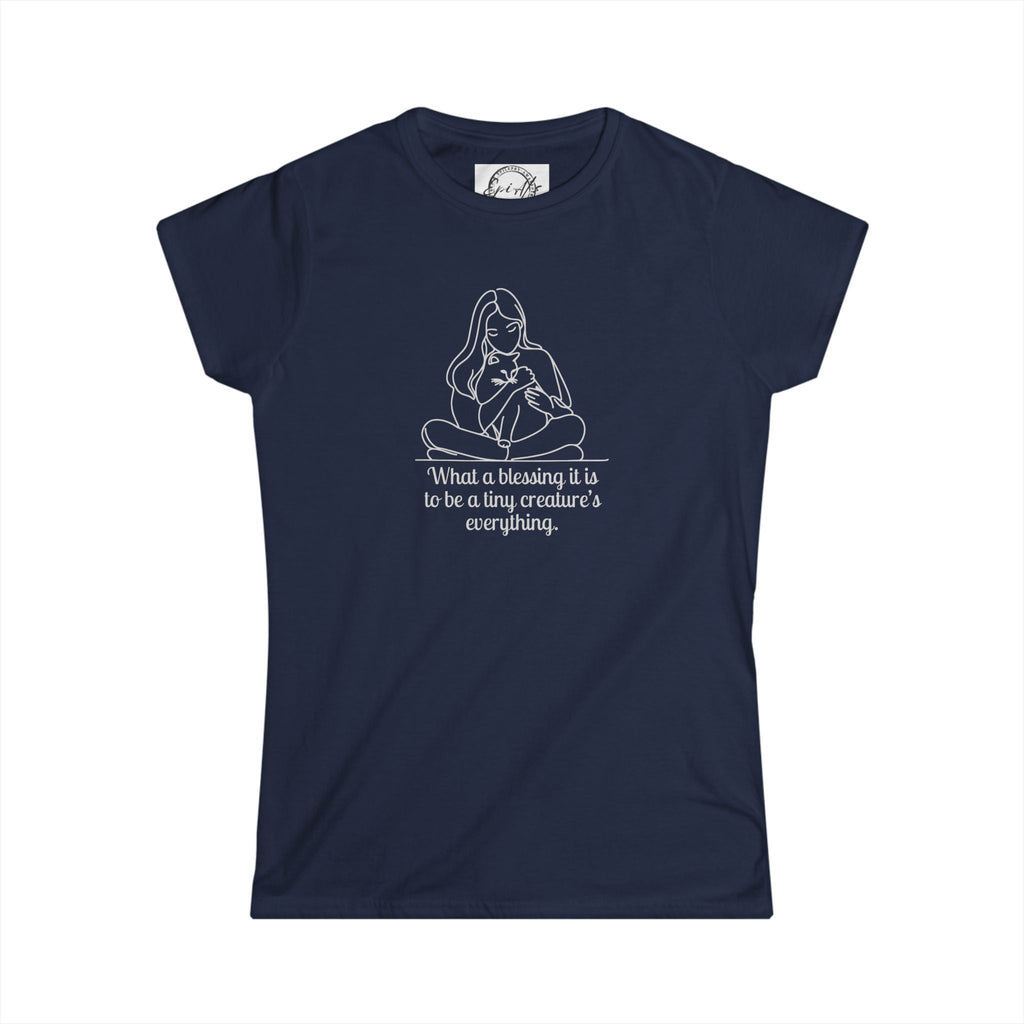Blessing Inspirational Cat Lady's Softstyle Tee