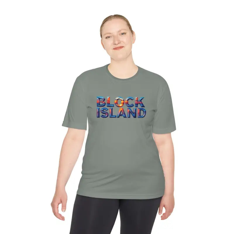 Ocean State Styles Block Island T Shirt Moisture Wicking