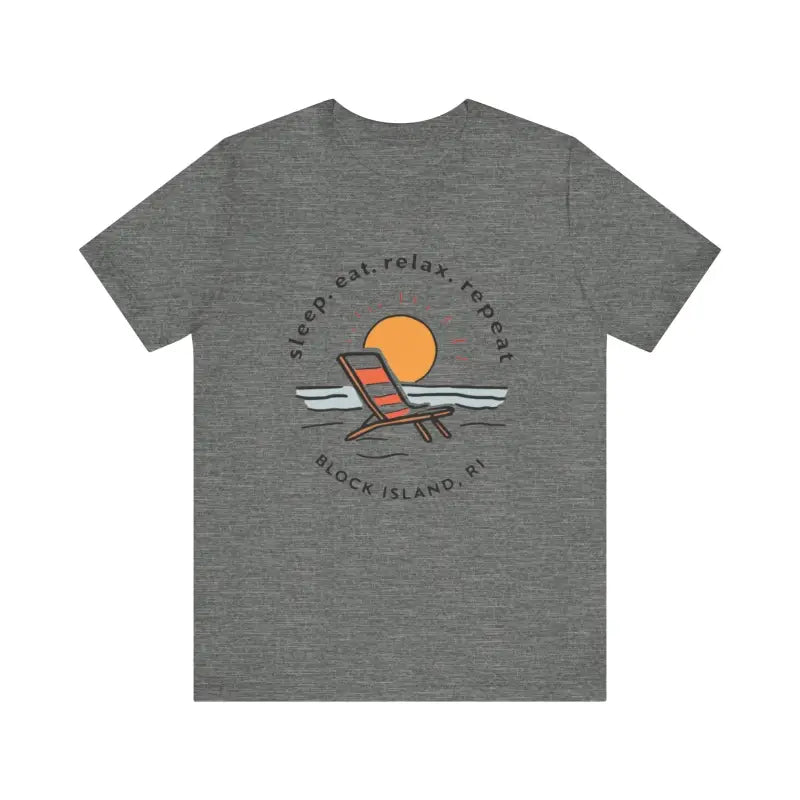 Ocean State Styles Block Island T Shirt Unisex Beach Vibes