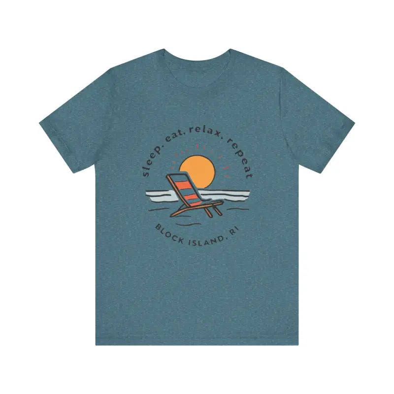 Ocean State Styles Block Island T Shirt Unisex Beach Vibes