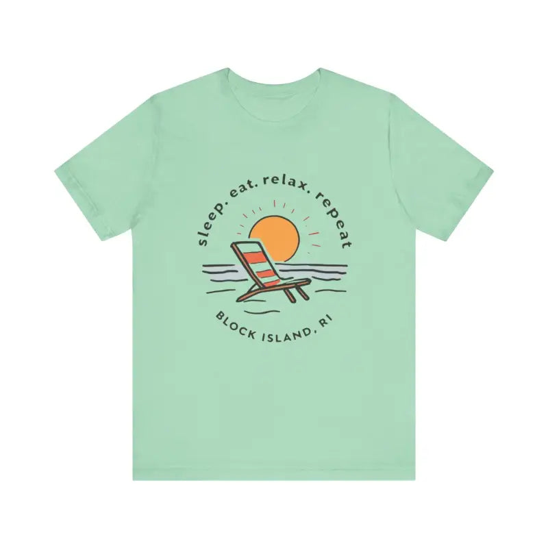 Ocean State Styles Block Island T Shirt Unisex Beach Vibes