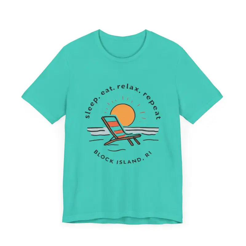 Ocean State Styles Block Island T Shirt Unisex Beach Vibes