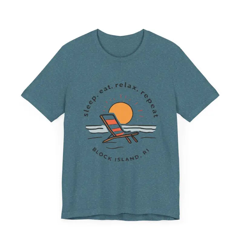 Ocean State Styles Block Island T Shirt Unisex Beach Vibes