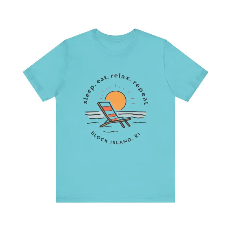 Ocean State Styles Block Island T Shirt Unisex Beach Vibes