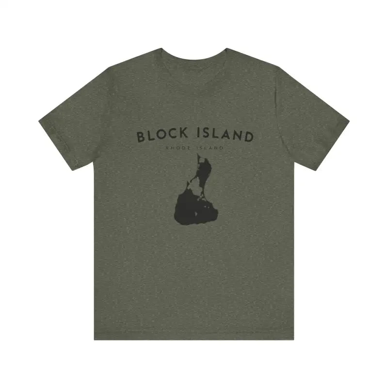Ocean State Styles T Shirt Block Island Jersey Tee Unisex