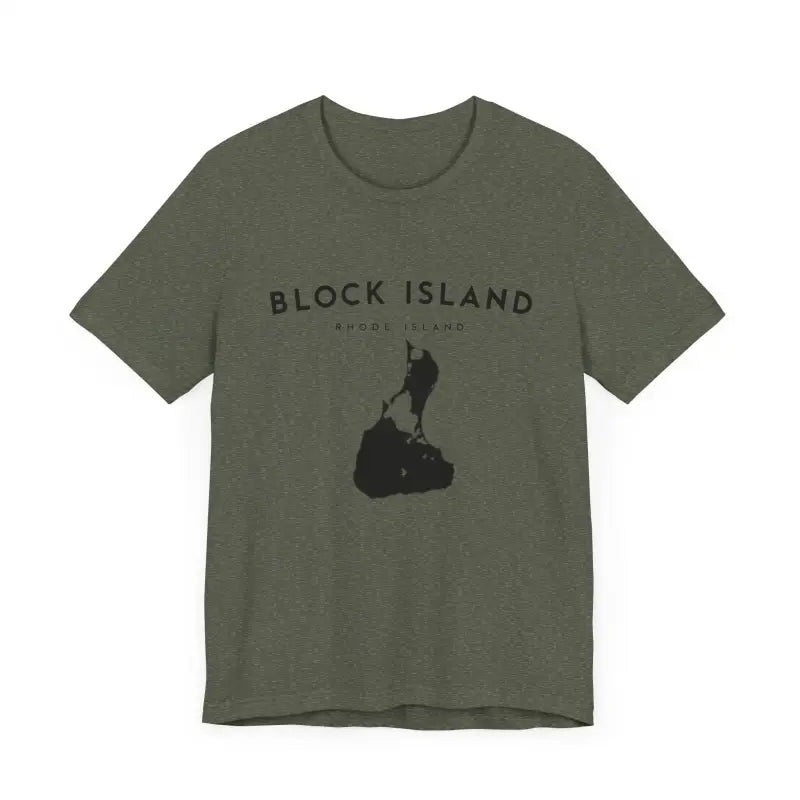 Ocean State Styles T Shirt Block Island Jersey Tee Unisex