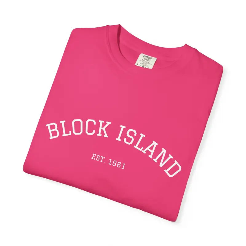 Ocean State Styles Block Island Est 1661 Crewneck T Shirt