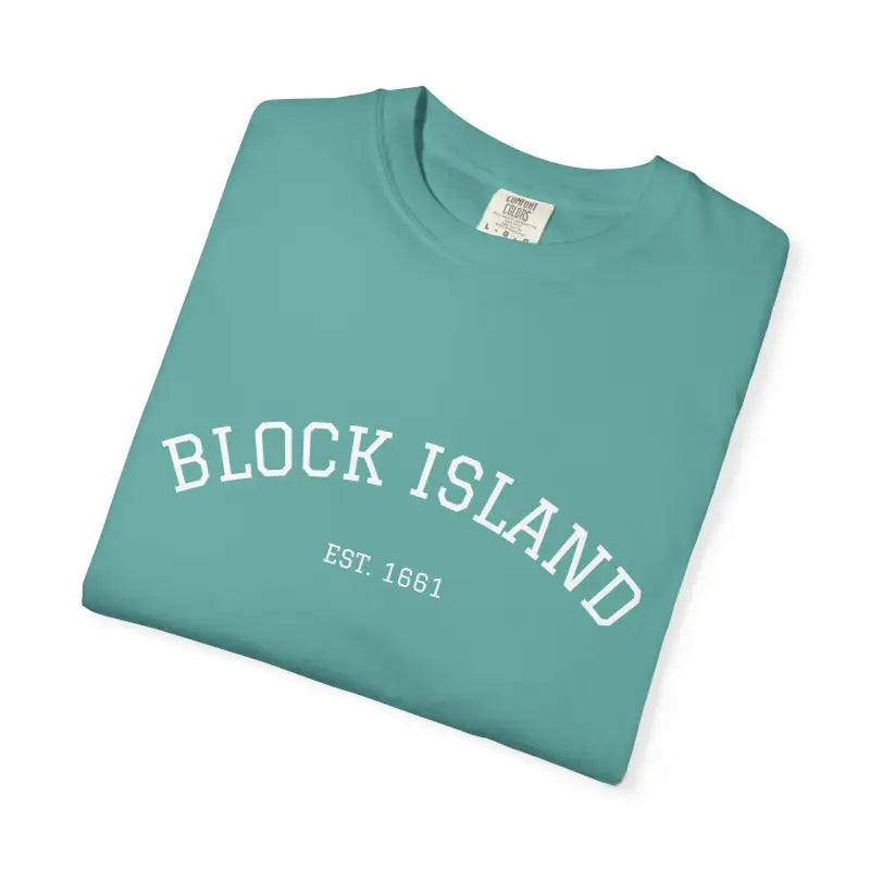 Ocean State Styles Block Island Est 1661 Crewneck T Shirt