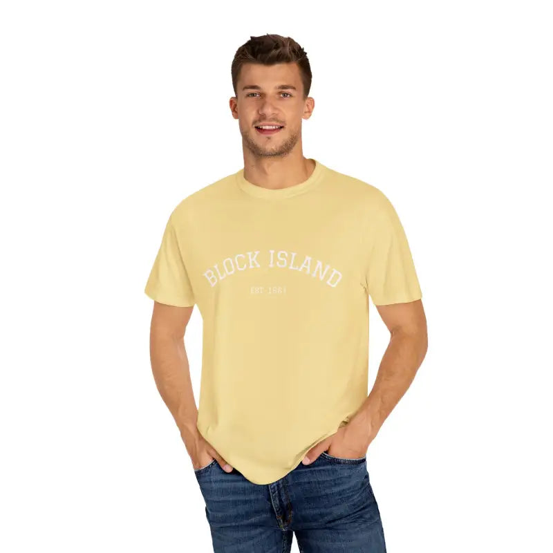 Ocean State Styles Block Island Est 1661 Crewneck T Shirt