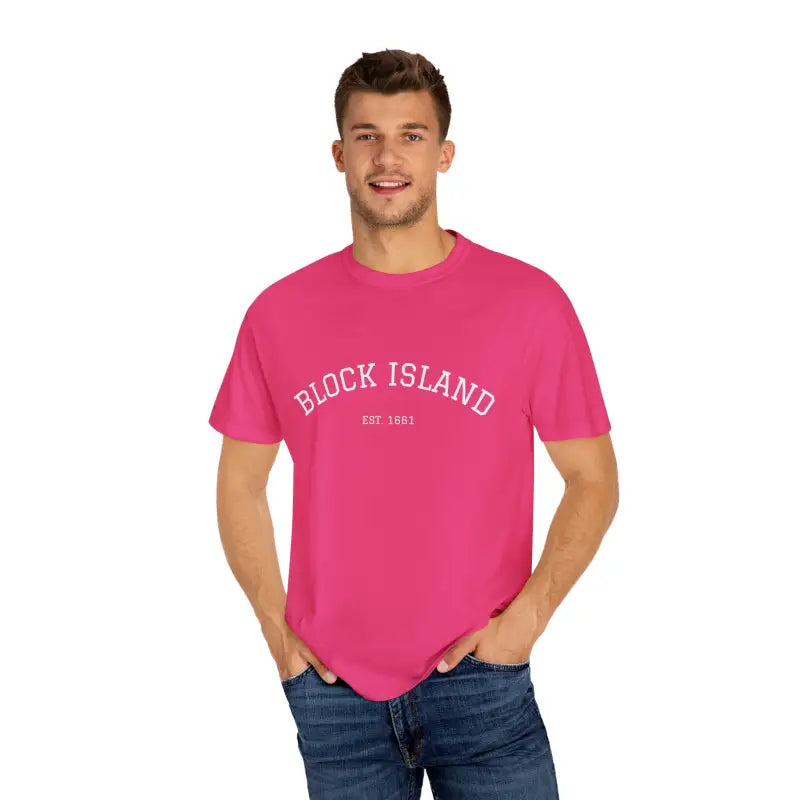 Ocean State Styles Block Island Est 1661 Crewneck T Shirt