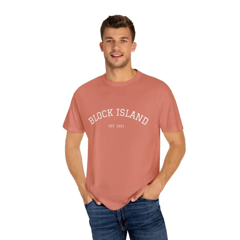 Ocean State Styles Block Island Est 1661 Crewneck T Shirt