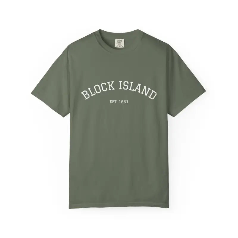 Ocean State Styles Block Island Est 1661 Crewneck T Shirt