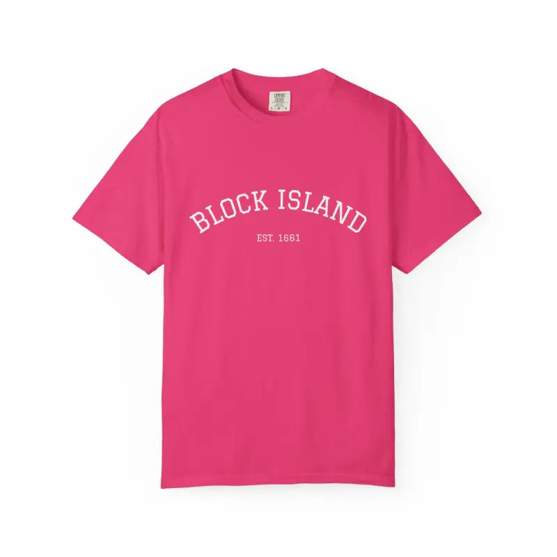 Ocean State Styles Block Island Est 1661 Crewneck T Shirt