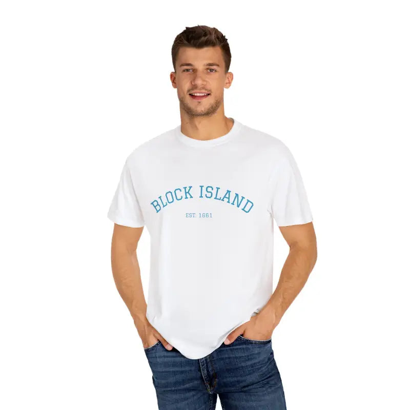 Ocean State Styles Block Island Est 1661 Crewneck T Shirt
