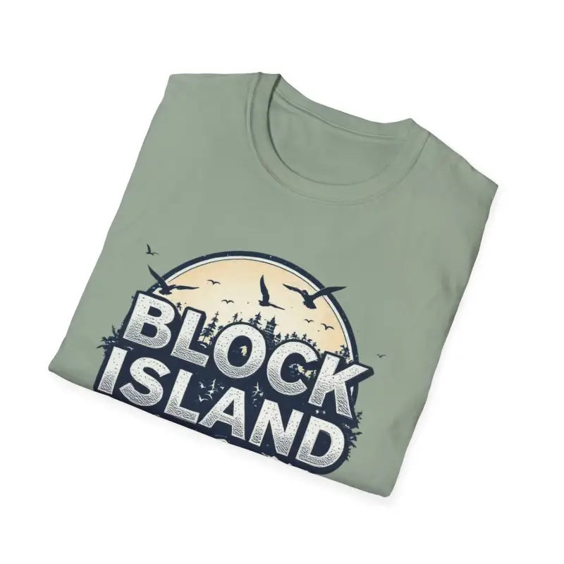 Ocean State Styles T Shirt Block Island Graphic Unisex