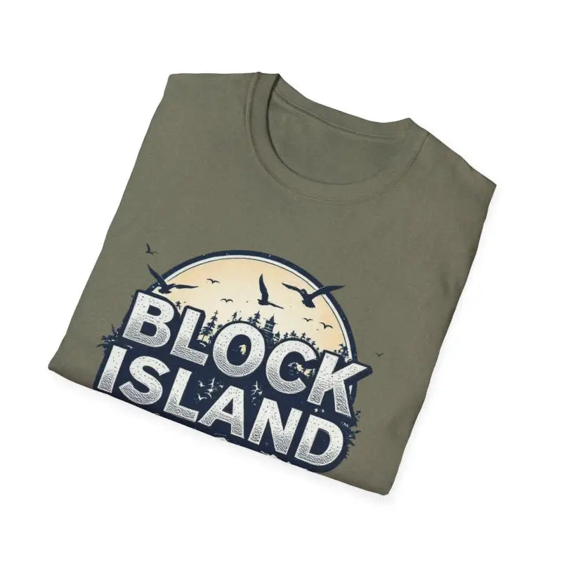 Ocean State Styles T Shirt Block Island Graphic Unisex