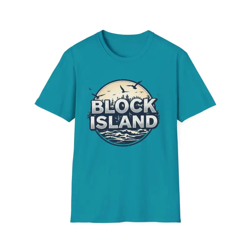 Ocean State Styles T Shirt Block Island Graphic Unisex