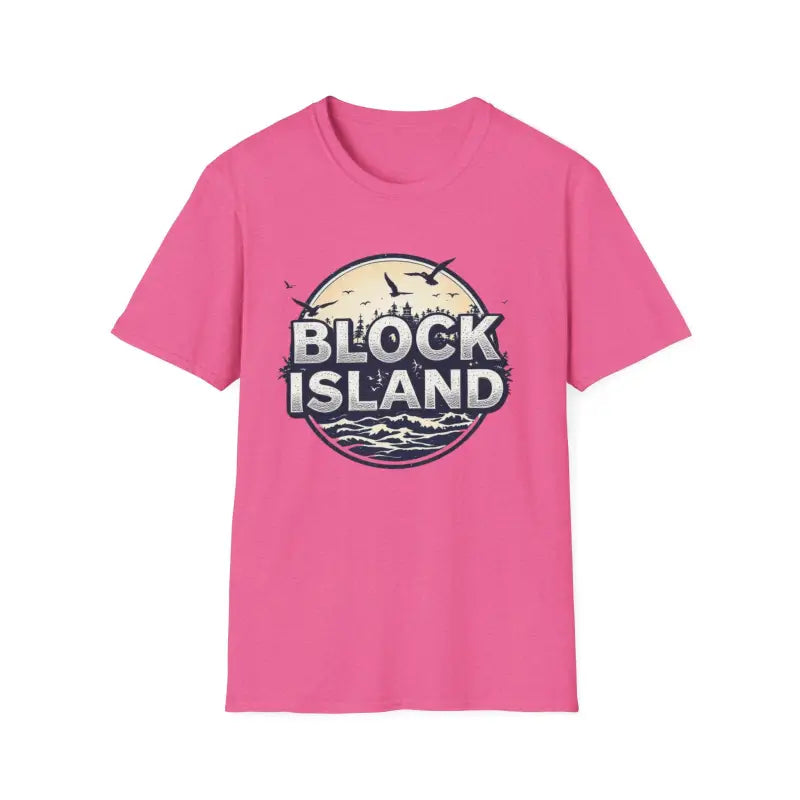 Ocean State Styles T Shirt Block Island Graphic Unisex