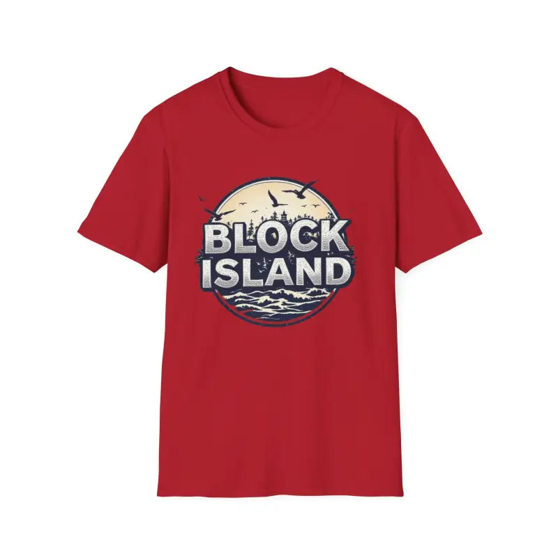 Ocean State Styles T Shirt Block Island Graphic Unisex