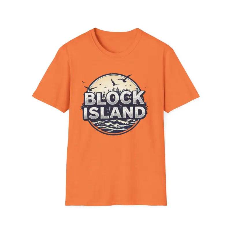Ocean State Styles T Shirt Block Island Graphic Unisex
