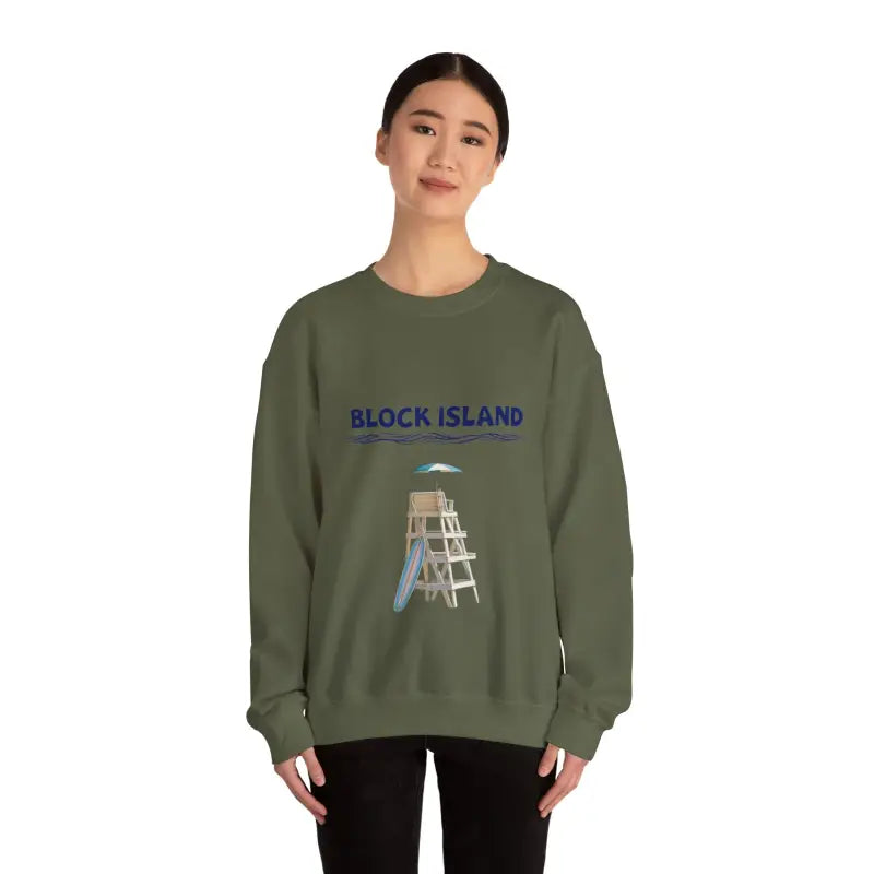 Ocean State Styles Block Island Lifeguard Sweatshirt