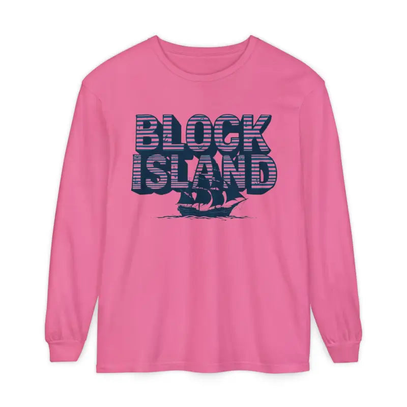 Ocean State Styles Block Island T Shirt Garment Dyed