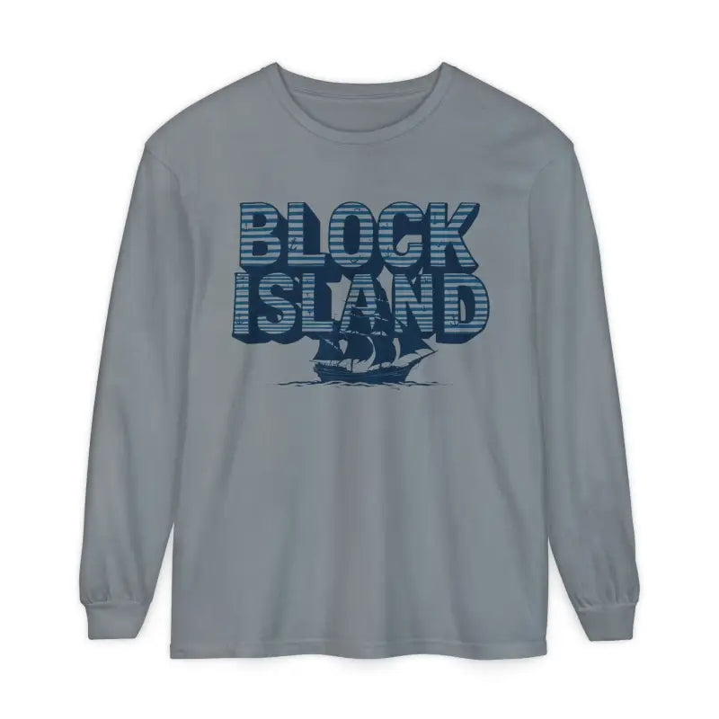 Ocean State Styles Block Island T Shirt Garment Dyed