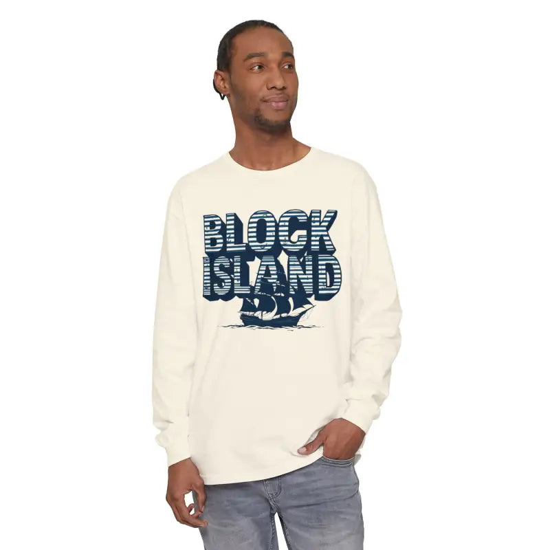 Ocean State Styles Block Island T Shirt Garment Dyed