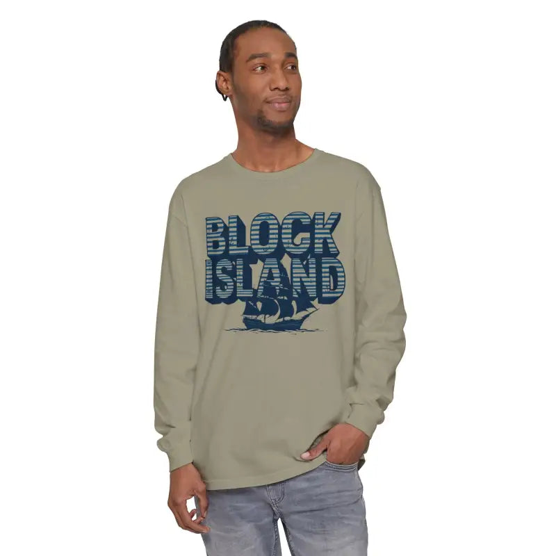 Ocean State Styles Block Island T Shirt Garment Dyed